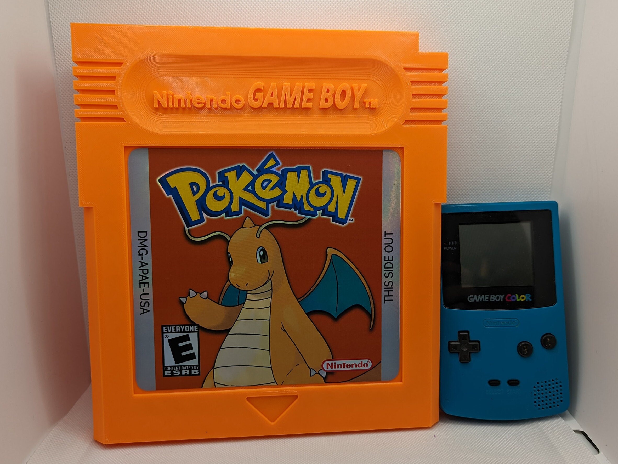 Giant Pokemon Red Gameboy Cartridge 3D Print