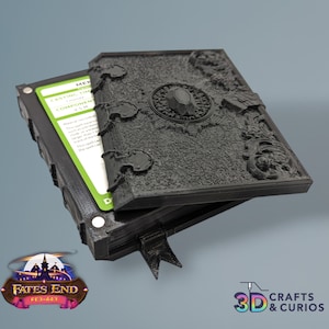 Wizard&#39;s Spellbook - Card Storage | Fate&#39;s End | Tabletop Games