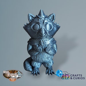 Riley the Raccoon Dice / Storage Box