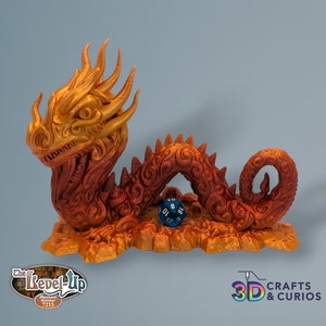 Oriental Dragon Dice Guardian