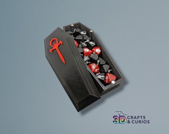 Vampire the Masquerade Coffin Dice Box