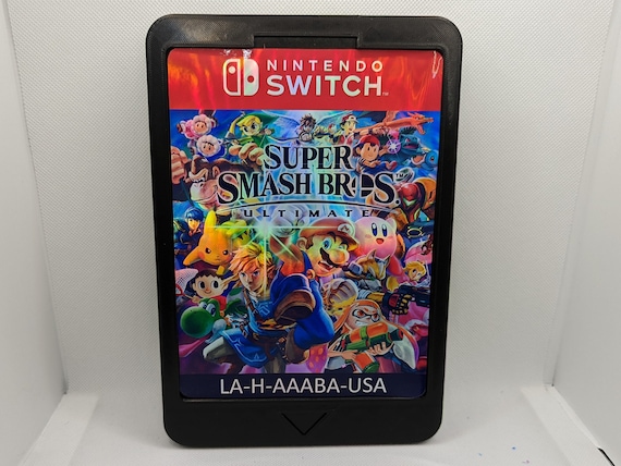 Giant Nintendo Switch Cartridge Decoration Super Smash Brothers Ultimate 