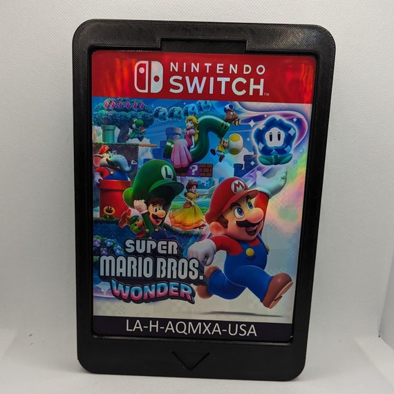 Giant Nintendo Switch Cartridge Decoration Super Mario Bros Wonder 