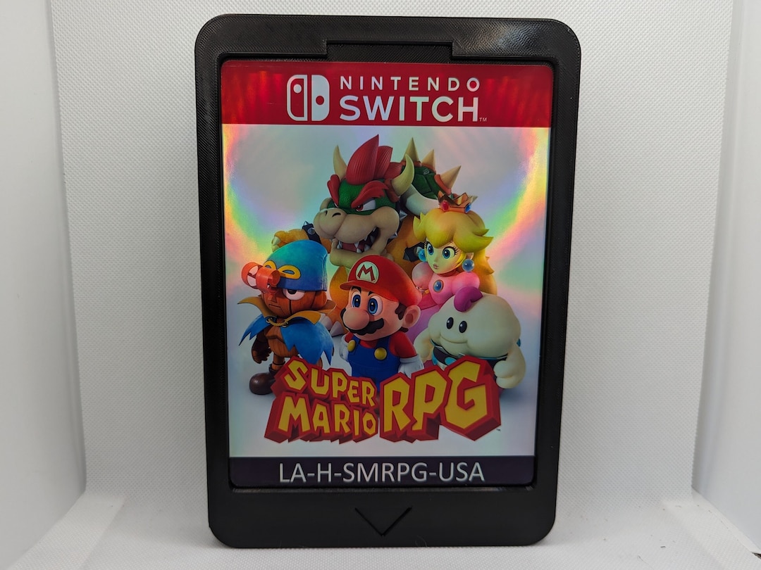 Giant Nintendo Switch Cartridge Super Mario RPG Remake - Etsy