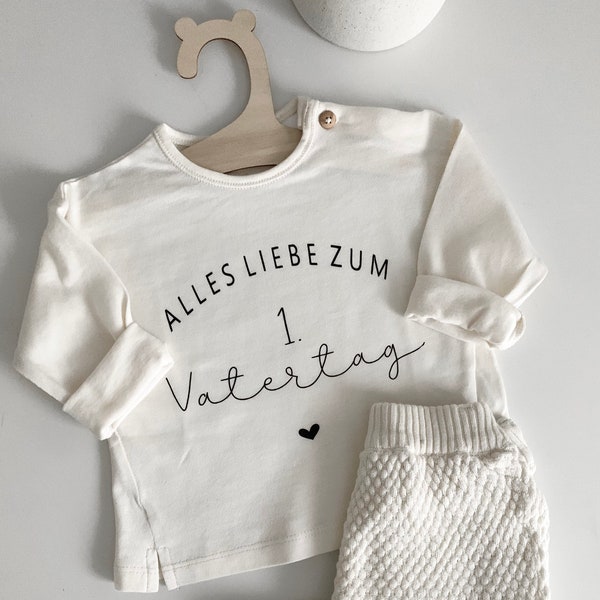 Geschenk erster Vatertag | Baby | Body | Sweatshirt | Vatertagsgeschenk | fathersday | bester Papa | erster Vatertag | Kinderkleidung