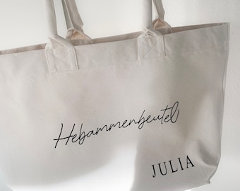 Geschenk Hebamme Dankeschön I Personalisierte Tasche Hebamme I Hebamme mit Herz I  Hebamme Dankeschön I Hebamme Abschiedsgeschenk