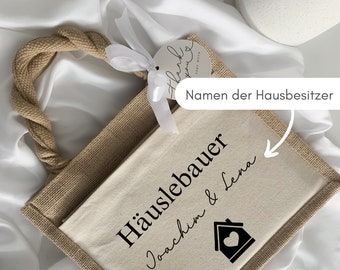 Geschenke zum Einzug I Häuslebauer Geschenke I Richtfest Geschenk Eigentümer I Hausbau Bauherr Geschenk I Geschenke zum Umzug I Bauherrin