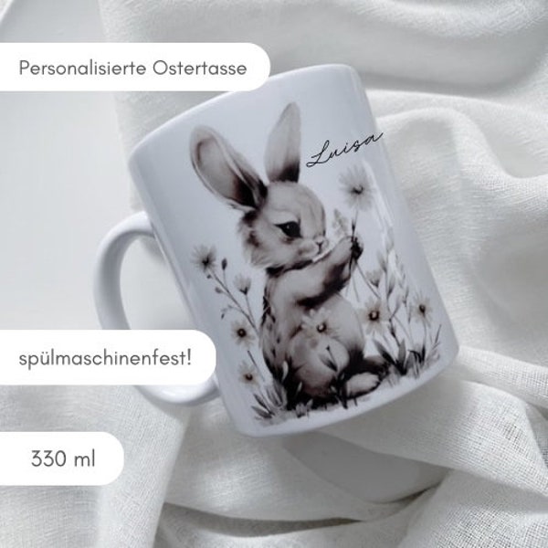 Ostergeschenke  für Kinder Kindertasse mit Ostermotiv I Ostertasse für Kinder I Geschenke für Kindern Ostern I Aufdruck Kinderbecher