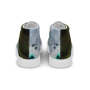 Shark Storm Women’s high top canvas shoes