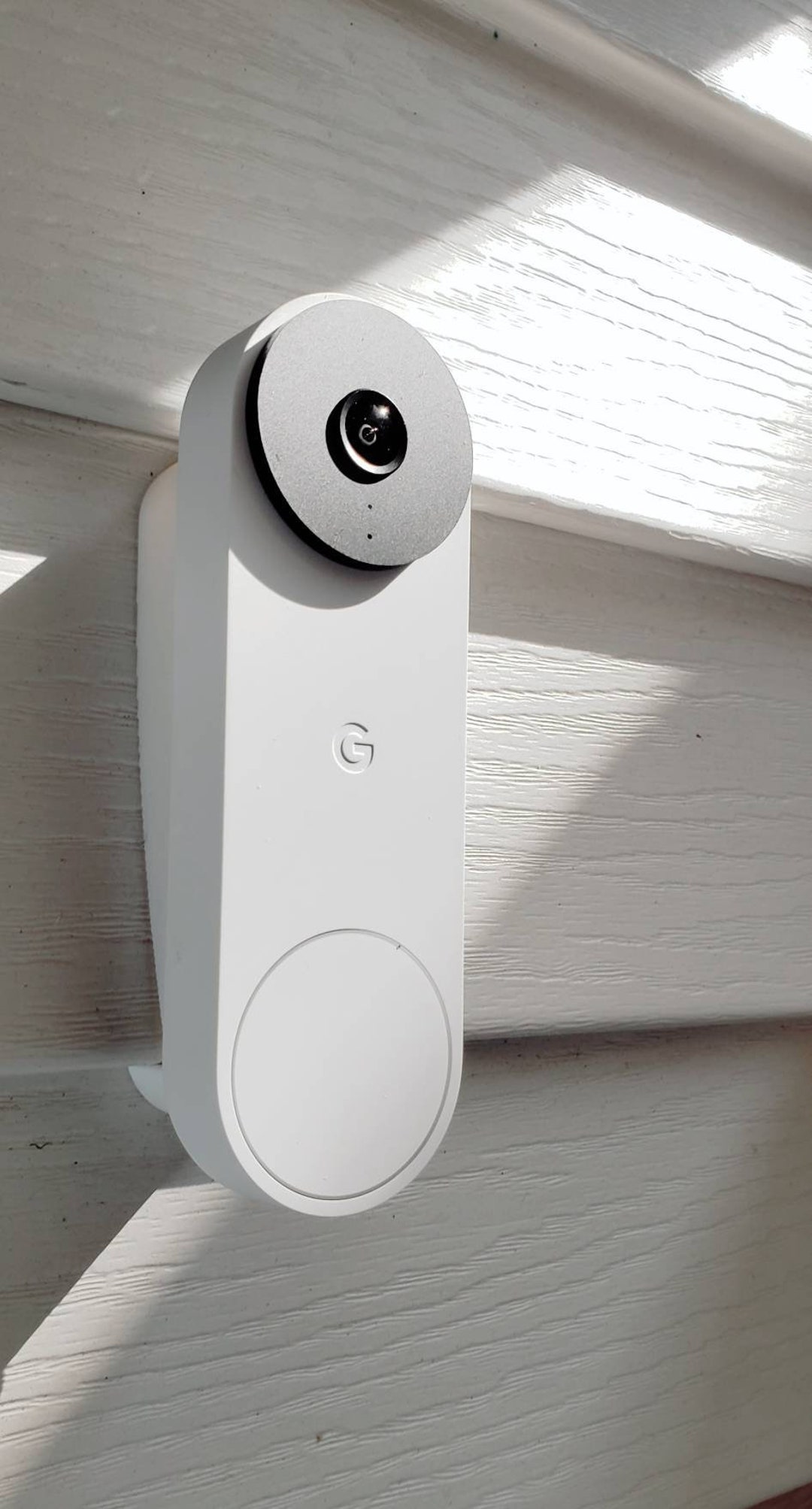 Google Nest wired, 2nd Gen. Doorbell Vinyl/ Board Siding Mount Etsy
