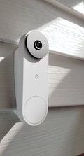 Google Nest (Wired, 2nd/ 3rd Gen.) Doorbell Vinyl/ Board Siding Mount with optional Wedge and Hood