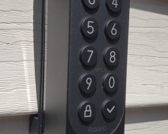 Aqara U200 Keycode Mount for Traditional Vinyl/Board Siding with Optional Hood