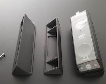 Horizontal Wedge kit for Eufy E340 (Battery) Dual Lenses Doorbell with Optional Hood