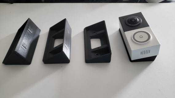 Supporto Angolato A Cuneo Per Campanello Google Nest (Versione Batteria) - Staffa Da Parete