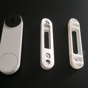 Horizontal/ Vertical Wedge kit for Google Nest Battery Doorbell
