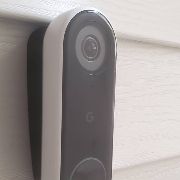 Nest Hello Wired Doorbell Siding Mount Etsy UK