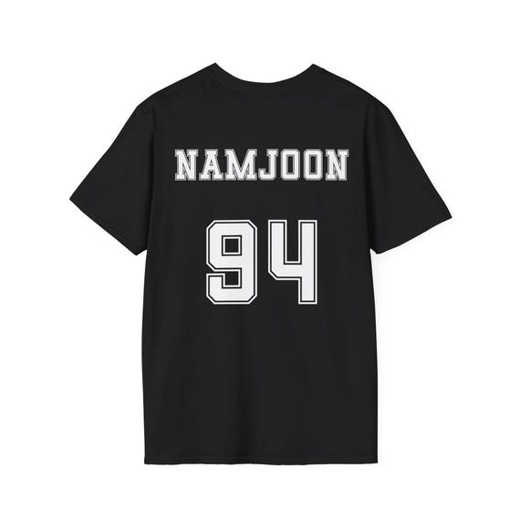 BTS Member Bangtan Name Jersey T-shirt - Etsy