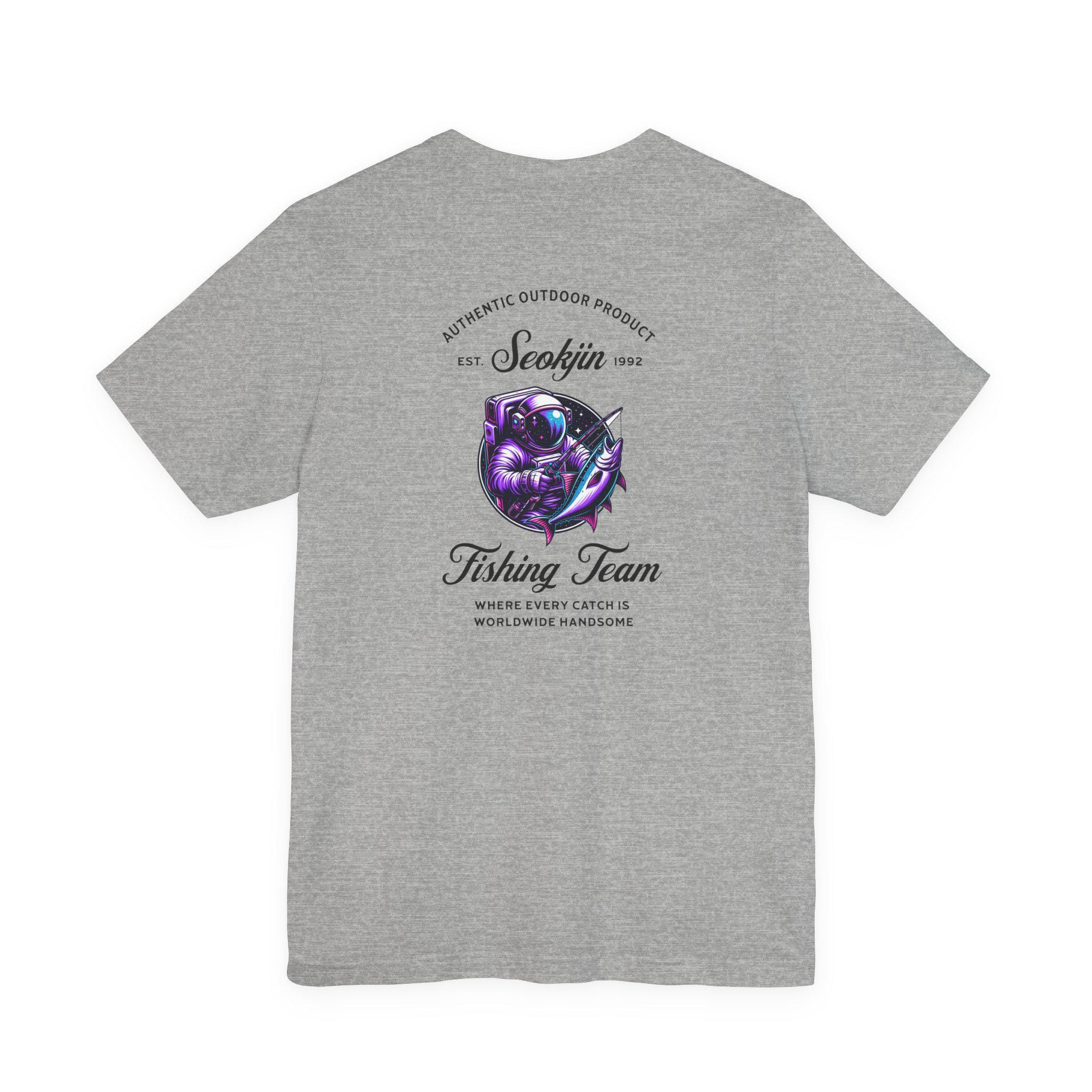 BTS Jin Seokjin Super Tuna Fishing Team T-shirt - Etsy