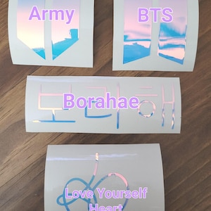 BTS Vinyl Decal
