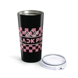Blackpink members signature Tumbler 20oz, K-Pop merchandise, Custom drinkware, Personalized cup, Gift for BLINKS, Insulated tumbler