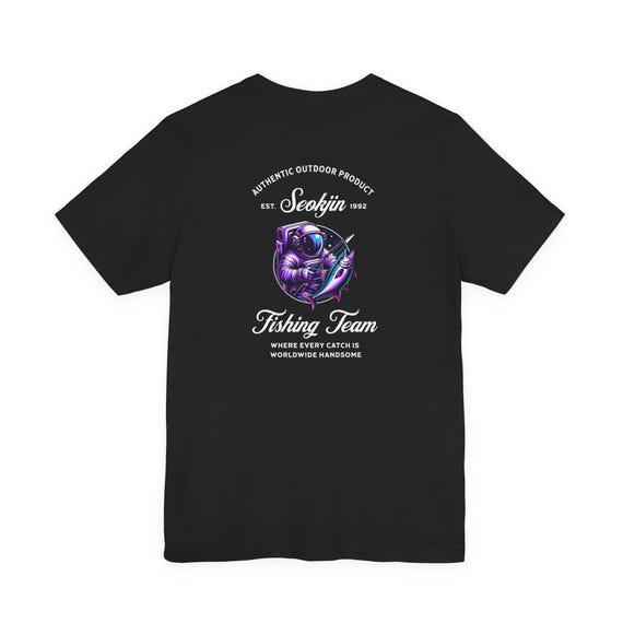 BTS Jin Seokjin Super Tuna Fishing Team T-shirt - Etsy