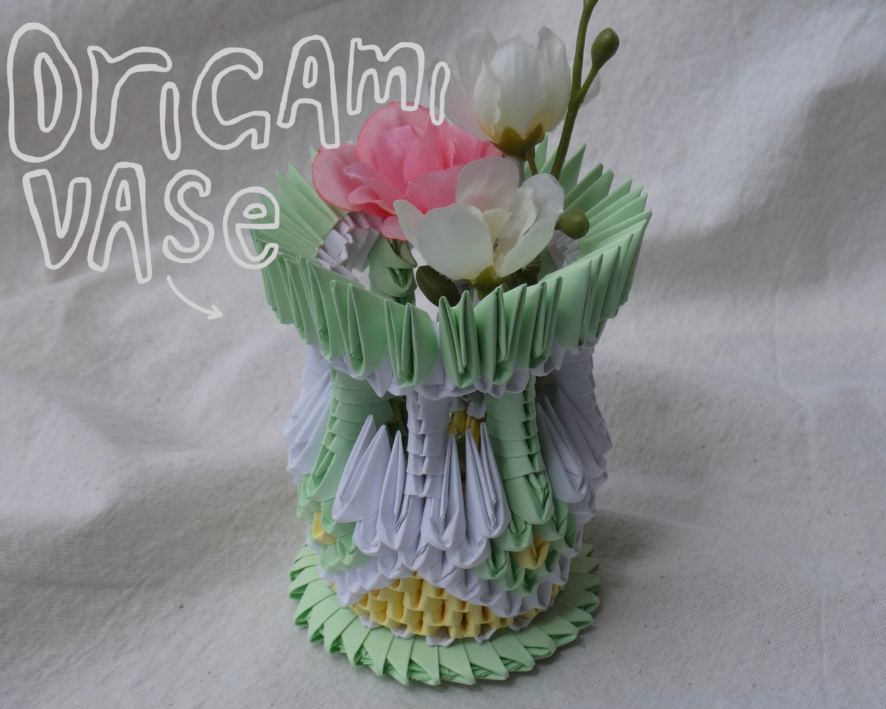 Origami Vases/Origami modulaire/Vases en papier décoratif Etsy