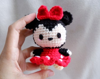 Minnie Mouse Amigurumi Crochet Pattern