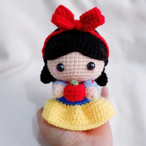 Modèle de crochet PDF Blanche-Neige