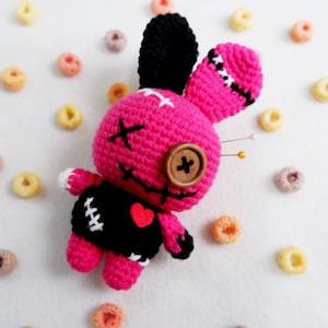 Nightmare Bunny Amigurumi Crochet Pattern