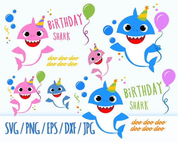 Download Birthday Svg Birthday Boy Svg Baby Shark Kids Svg Birthday ...