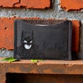 Mask Id Holder Batnan Wallet Hero Super Hero Wallet Leather Unique Gift for Him Bat ID Card Holder Superhero Id Wallet Comic Leather Wallet