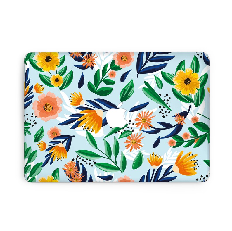 Flowers Macbook Pro 16 Case A2141 Watercolor Macbook Air 13 Inch Case 2017 Colorful Macbook Pro 13 Cover Macbook Pro 15 Inch Case AXD0169