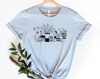 PETS | Dogs and Plants tee.
