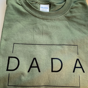 FATHERS DAY DADA Tshirt image 1