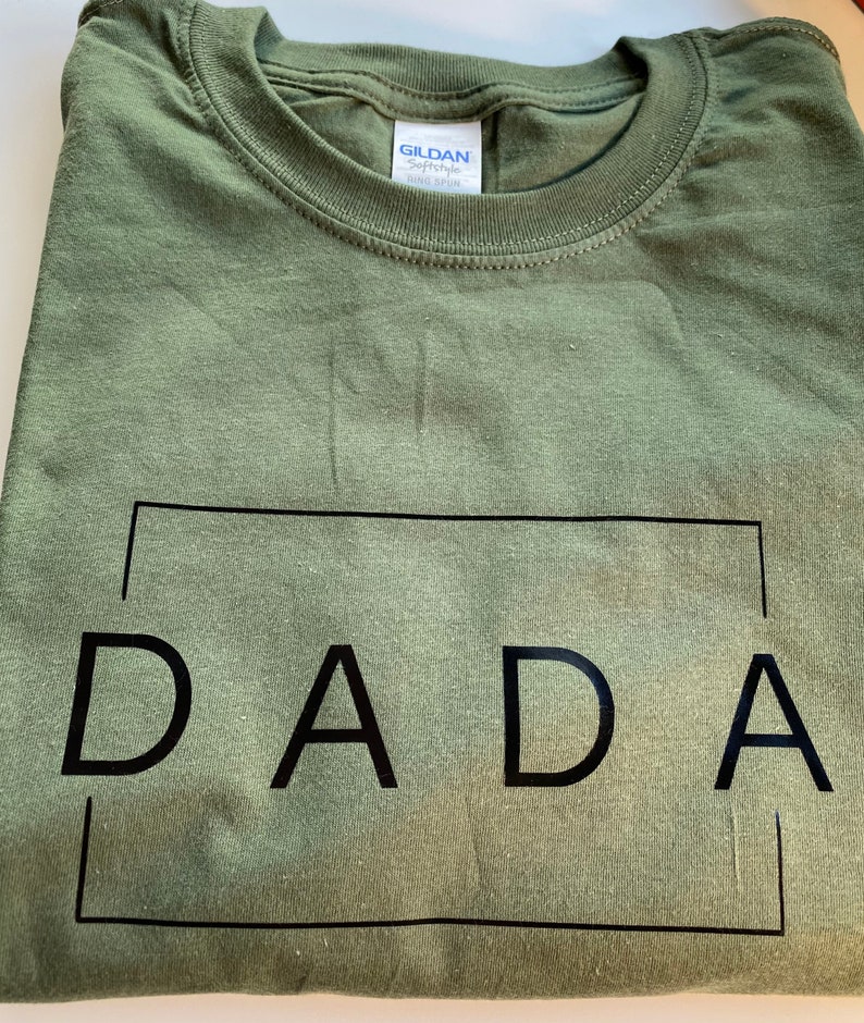 FATHERS DAY DADA Tshirt image 1