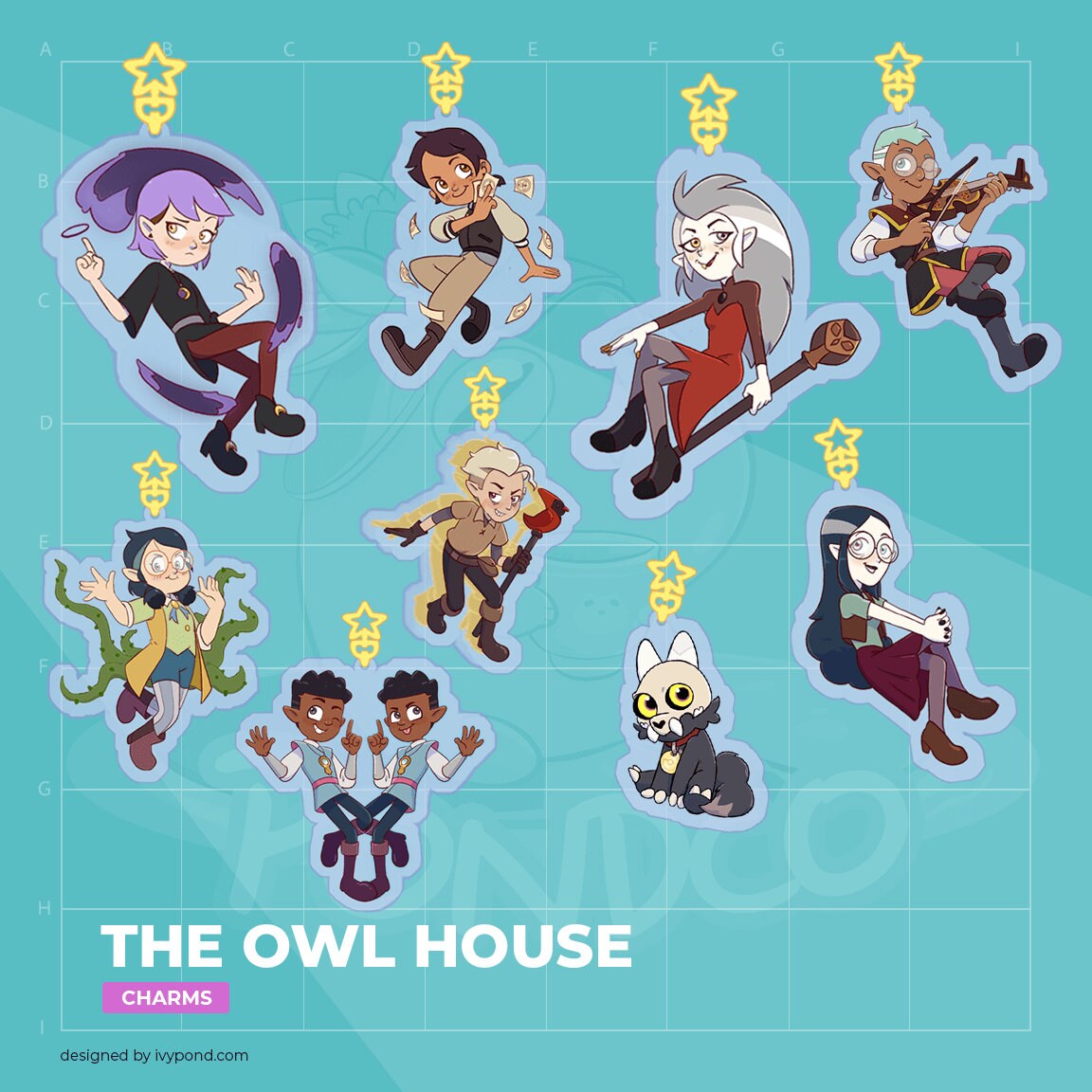 The Owl House Charms Series 2: Adults 