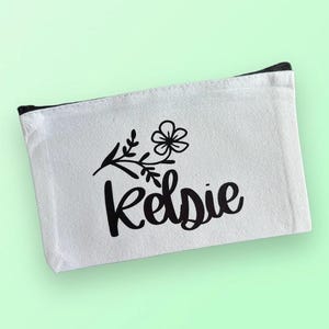 パーソナライズされた化粧ポーチ
