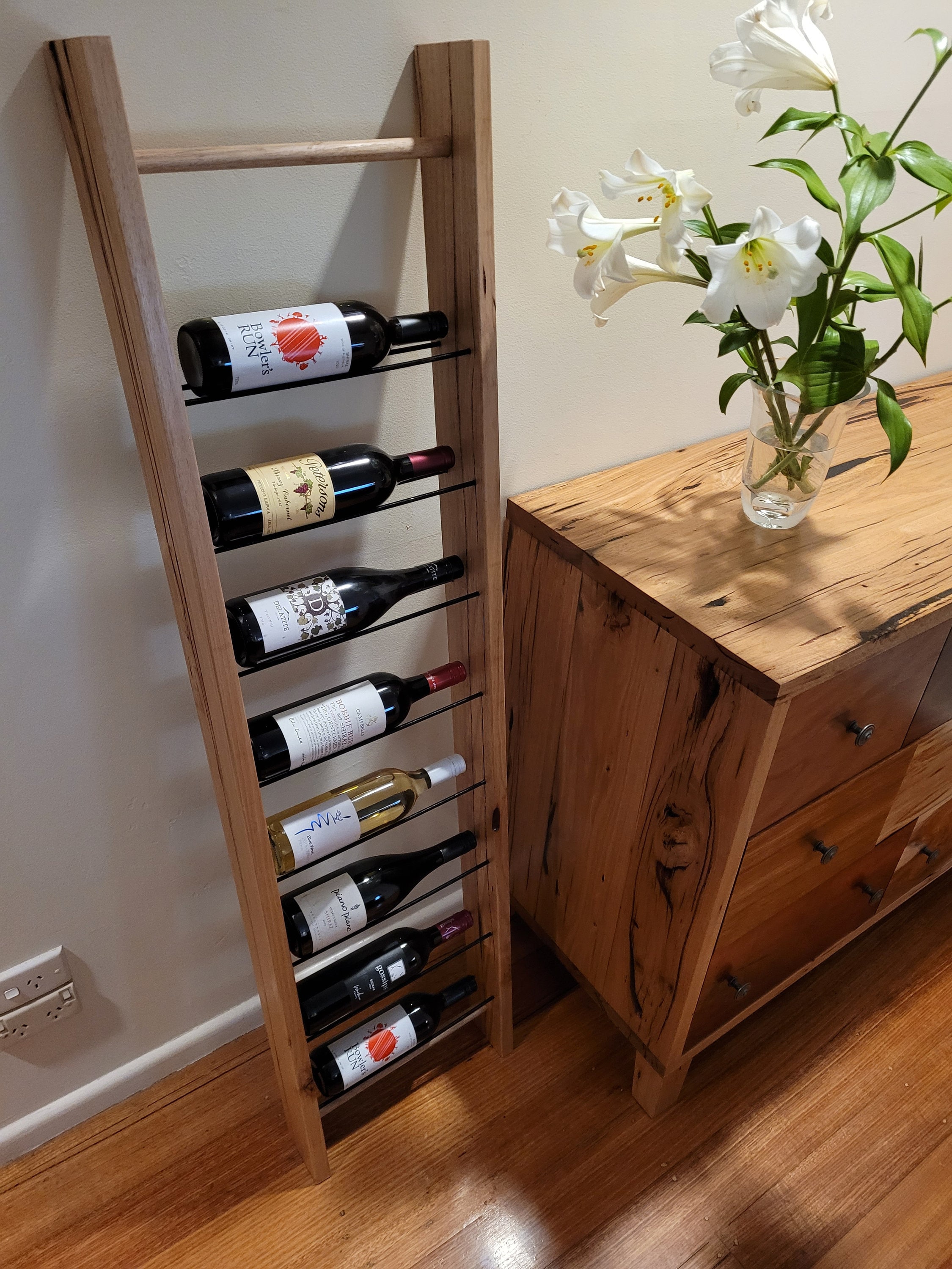 Wine ladder Etsy