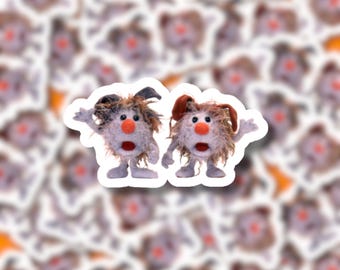 Big Comfy Couch Dust Bunny Sticker - Water Resistant Stickers