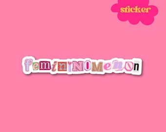 femininomenon Chappell Roan  - Waterproof and Holographic Stickers