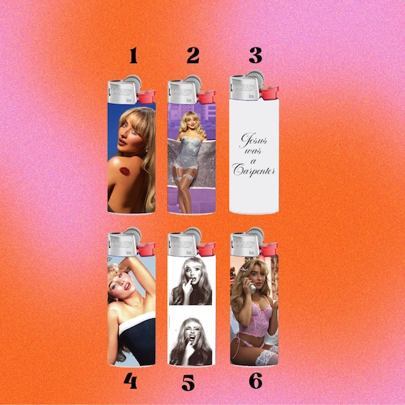 Sabrina Carpenter Custom Lighter