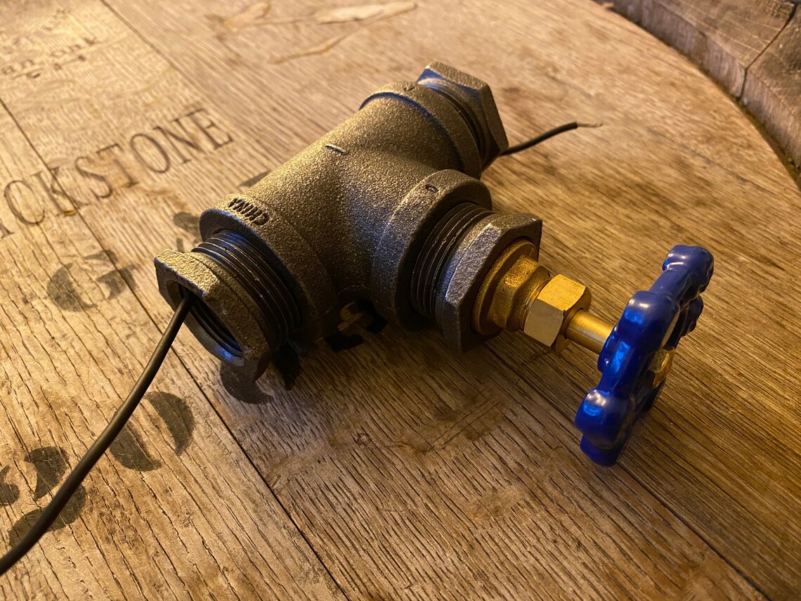 DIY Lamp Valve Rotary Switch With Adapters STEAMPUNK Industrial Vintage