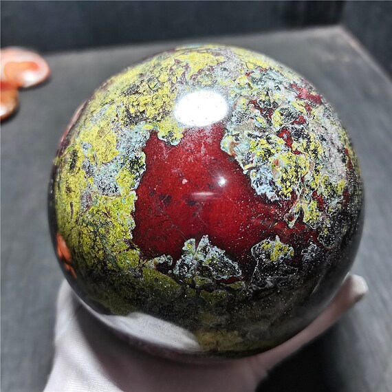 Dragons Blood Jasper Spheres Dragons Blood Jasper Spheres