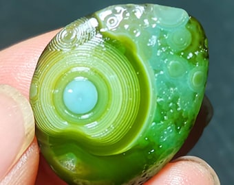 Rzadki kamień agatu Gobi: naturalny agat z Madagaskaru, kryształ leczniczy