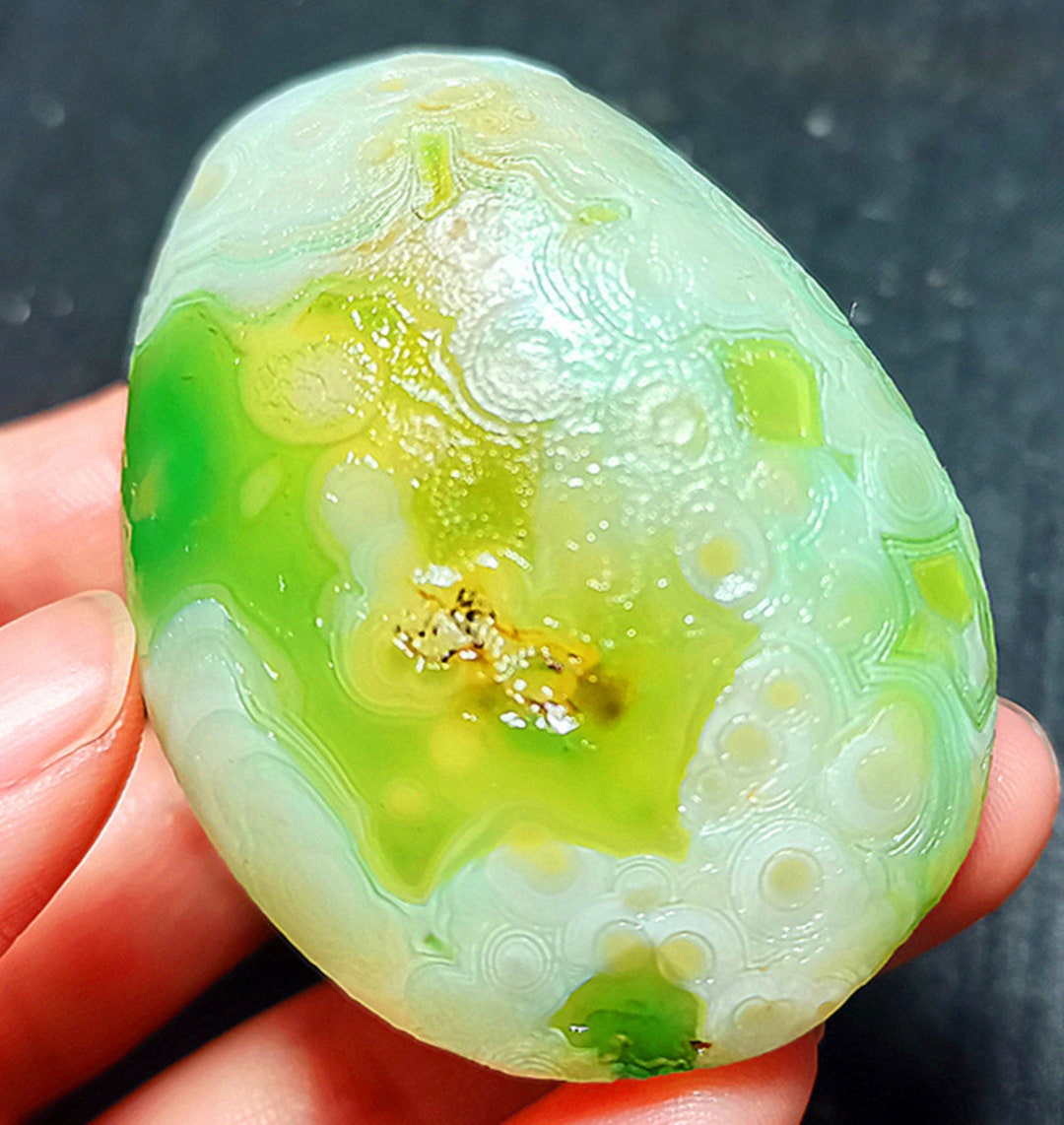 Wow, Very Rare Natural Gobi Agate Eyes Agate/stone Madagascar /healing