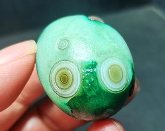 ゴビアゲートヒーリングストーン：天然アイアゲート、エネルギーギフト