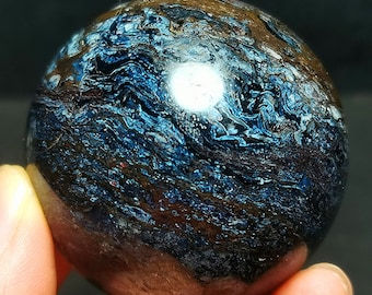 AAA Natural  Namibia &quot; Pietersite&quot; Gemstone Chalcopyrite symbiosis Ball collection   /Chakra/Reiki/Meditation/Special Gift/Healing crystal/