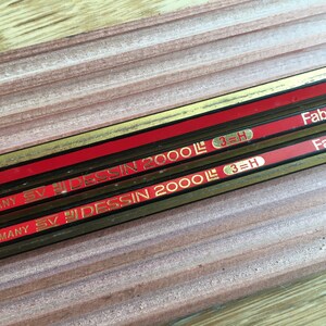 Faber-Castell Dessin 2000 3H made in Germany R.F.A. image 5