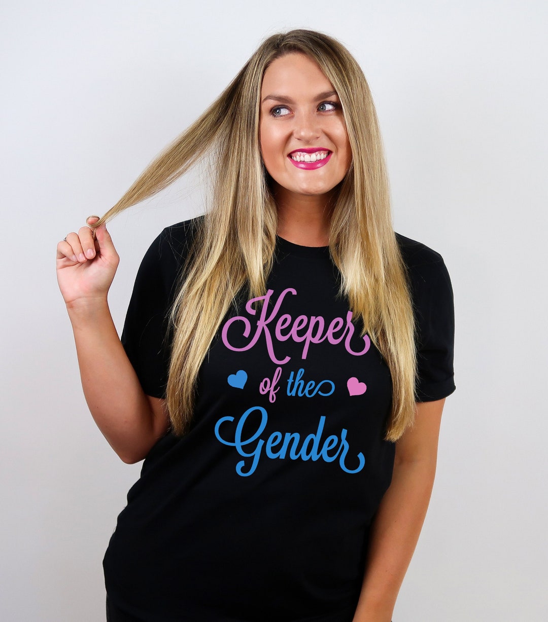 Keeper of the Gender Shirt Gender Reveal Shirt Gender Reveal Etsy