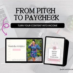 Influencer Starter Kit: Media Kit Template + Brandkontaktliste (PDF Download)